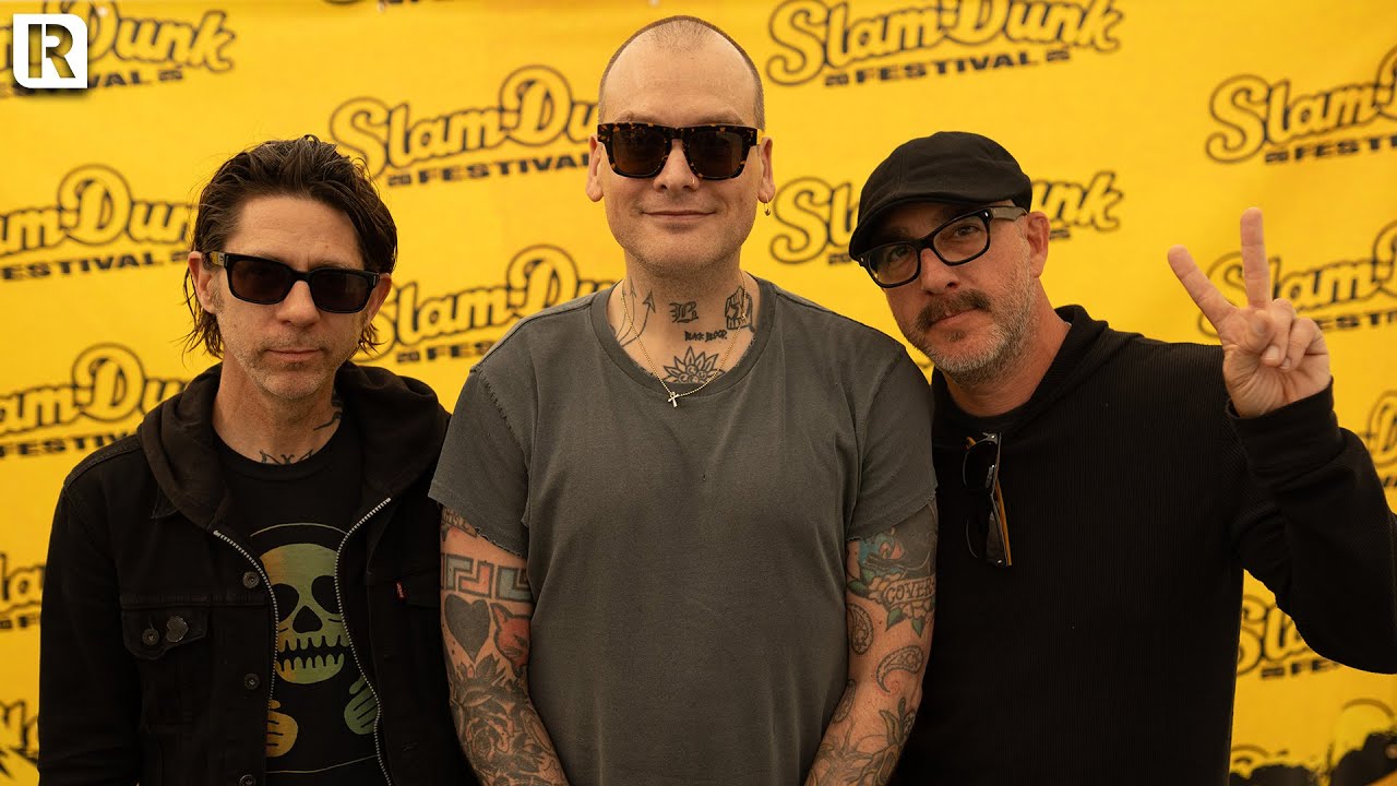 Alkaline Trio On Blink-182 Tour & 'Blood, Hair And Eyeballs' | Slam Dunk Festival 2025