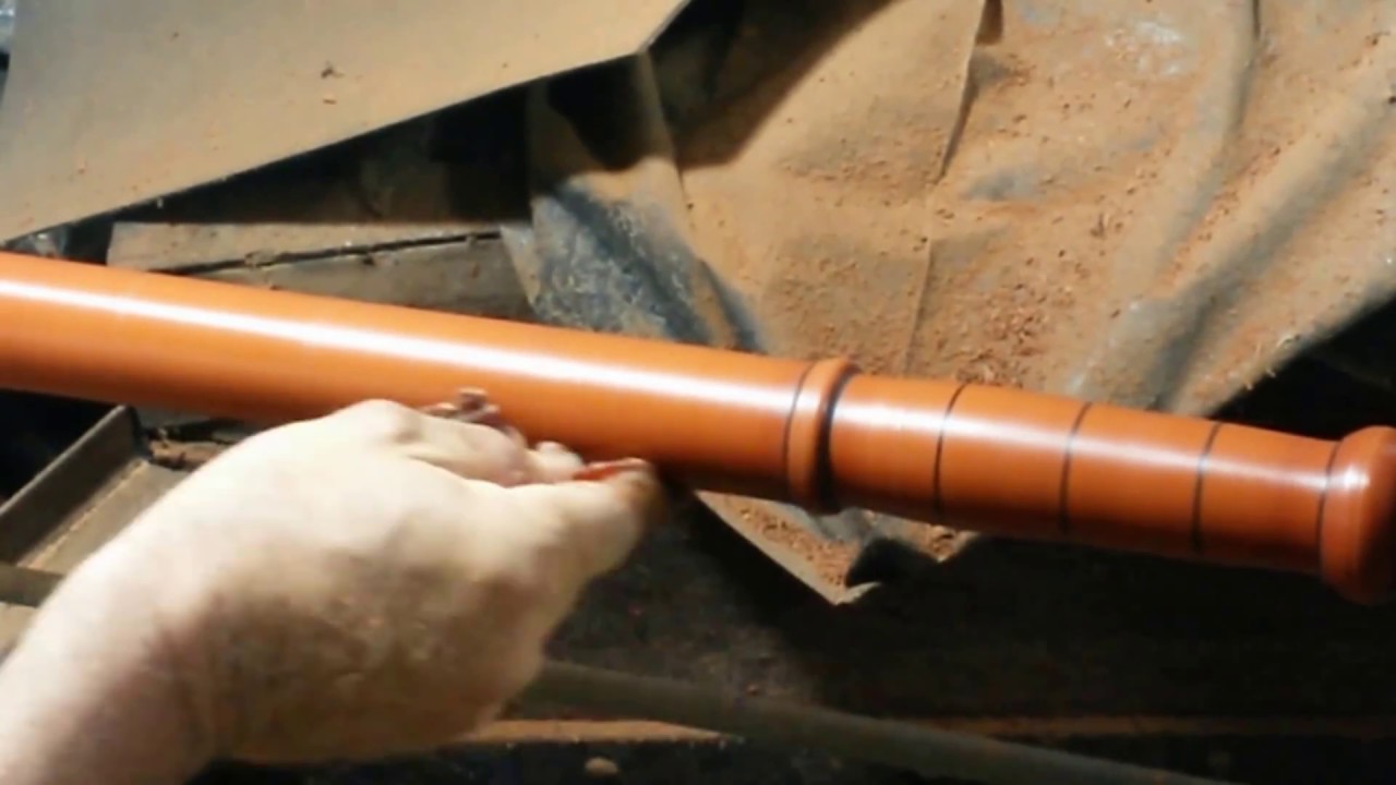 Como Torneio Madeira longa - How to Turn Long Wood.