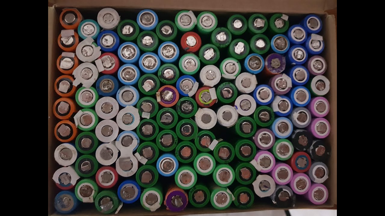 RECICLAJE DE BATERÍAS DE LITIO 18650