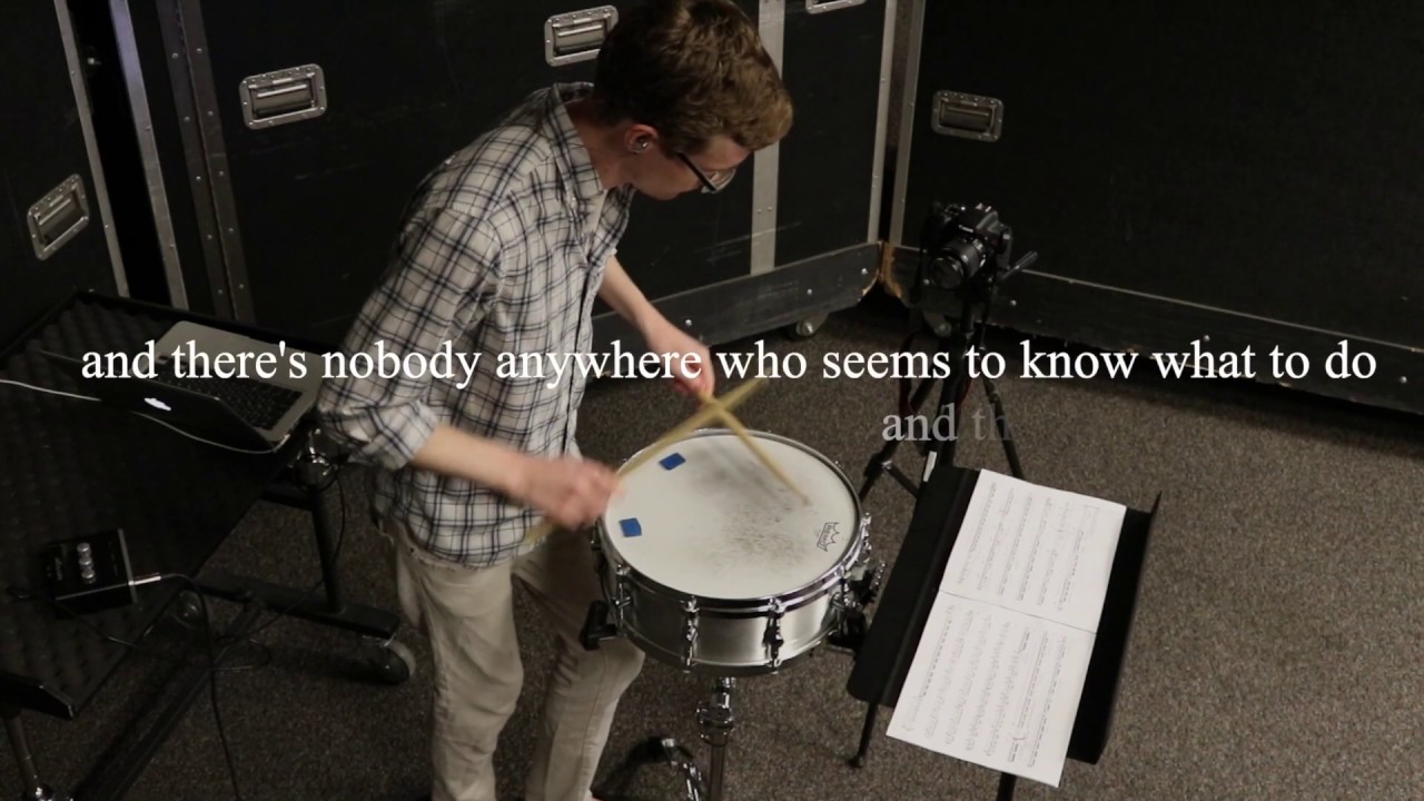 An Assembly of Outrage, for Snare Drum and Tape