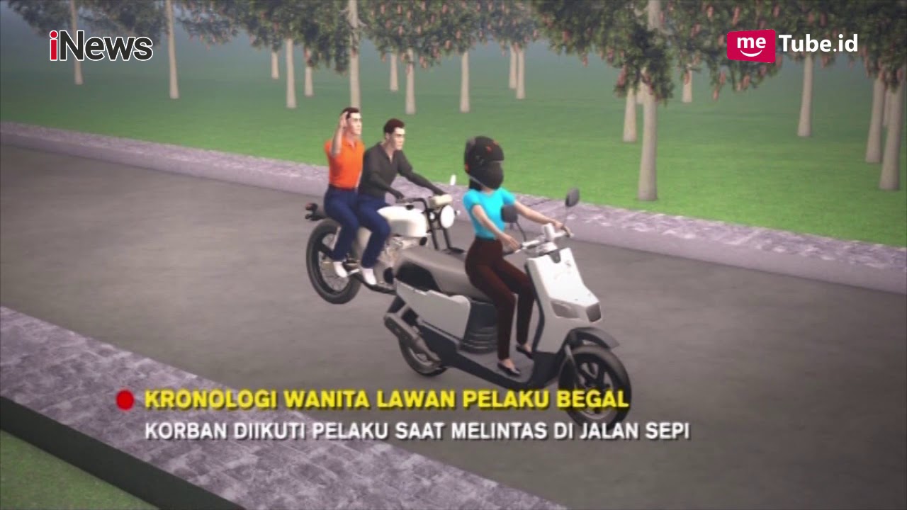 Begini Kronologi Begal Dikalahkan Seorang Wanita - Police Line 23/01