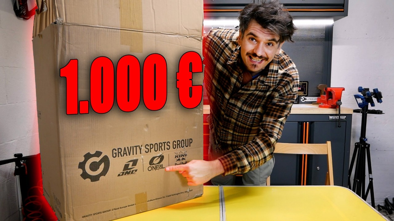 MEGA UNBOXING di PRODOTTI per MTB! è arrivato un pallet di roba