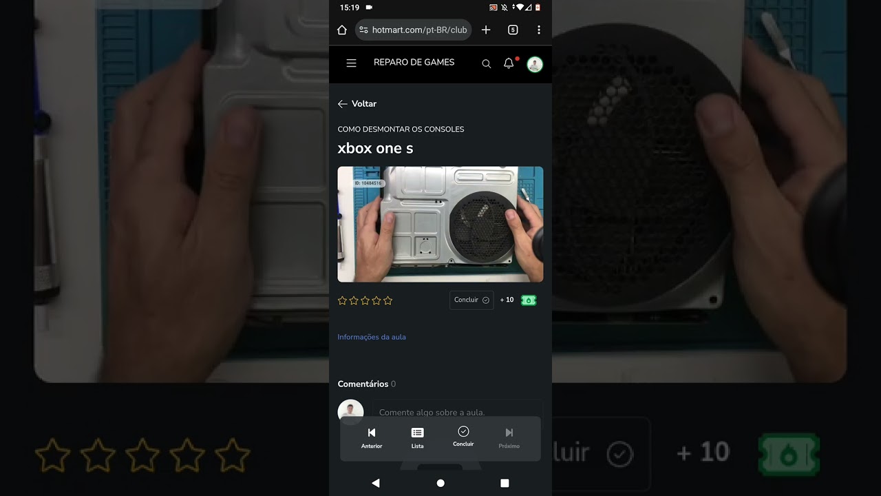 Como desmontar xbox one s