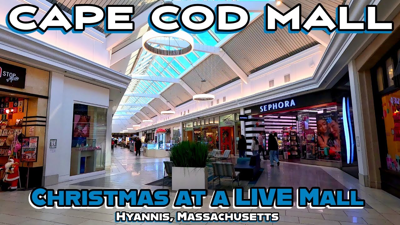 Cape Cod Mall: What Christmas at a Successful Mall Looks Like! What's Their Secret?