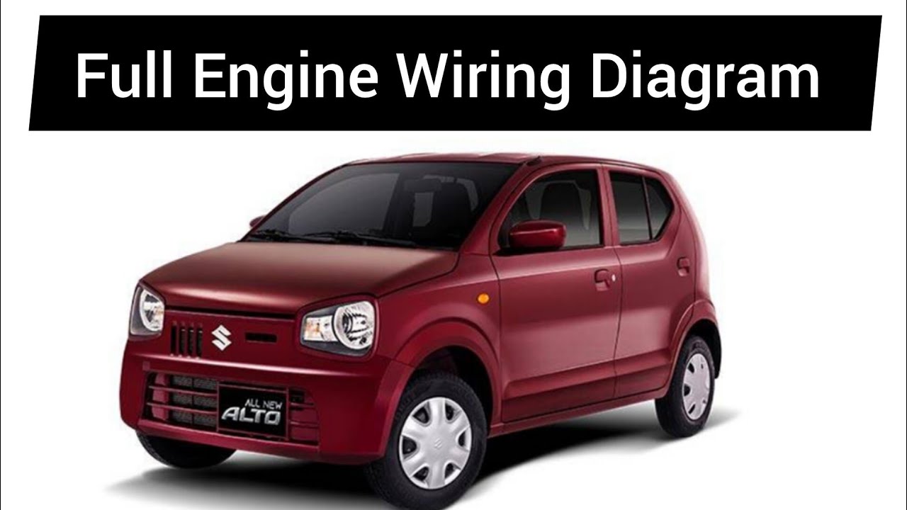 Wiring Diagram of Suzuki Alto 660cc Engine sensors Explained | All Sensor Wires & ECM Connections