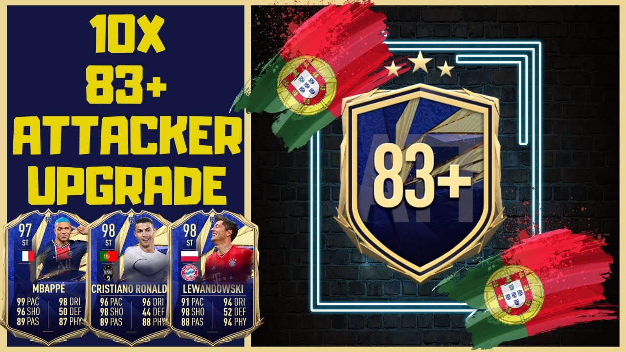 fifa 21 10x 83+ Attacker Upgrade sbc plus easy cheap guide are they worth it?