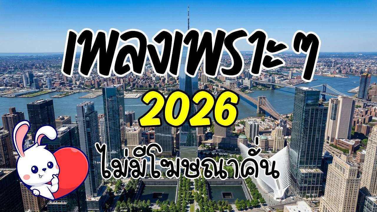 รวมเพลงเพราะๆ ฟังสบาย 2026 [Vol.49] 🎧 ฟังยาวๆ ต่อเนื่อง 🎸(ไม่มีโฆษณาคั่น) | กระต่ายอ้วน ชวนฟัง 🐰