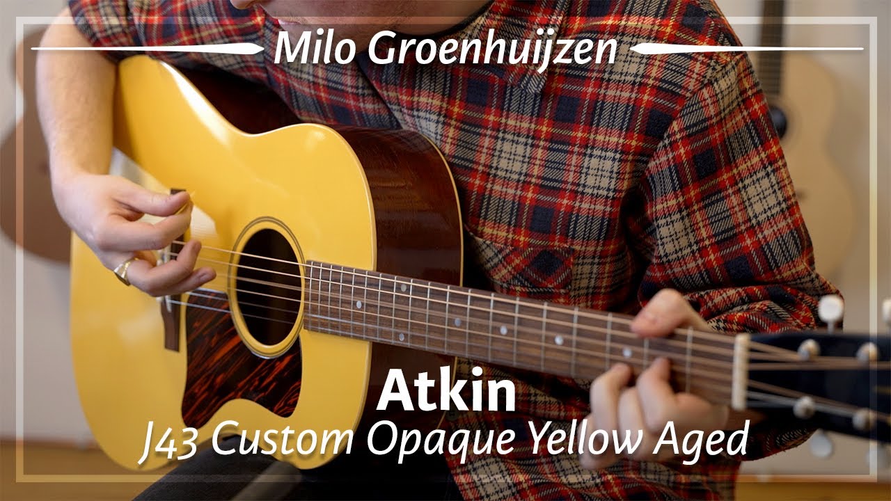 Atkin J43 Custom Opaque Yellow Aged played by Milo Groenhuijzen | Demo
