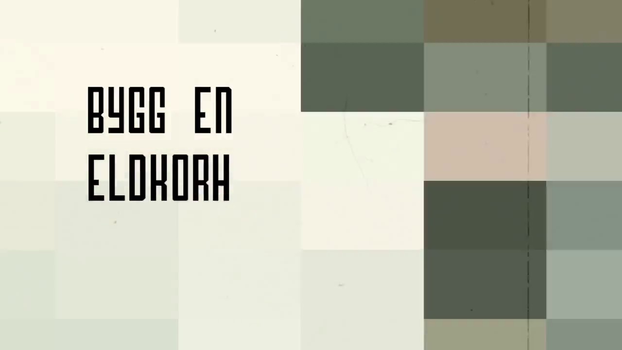 Bygg en eldkorg