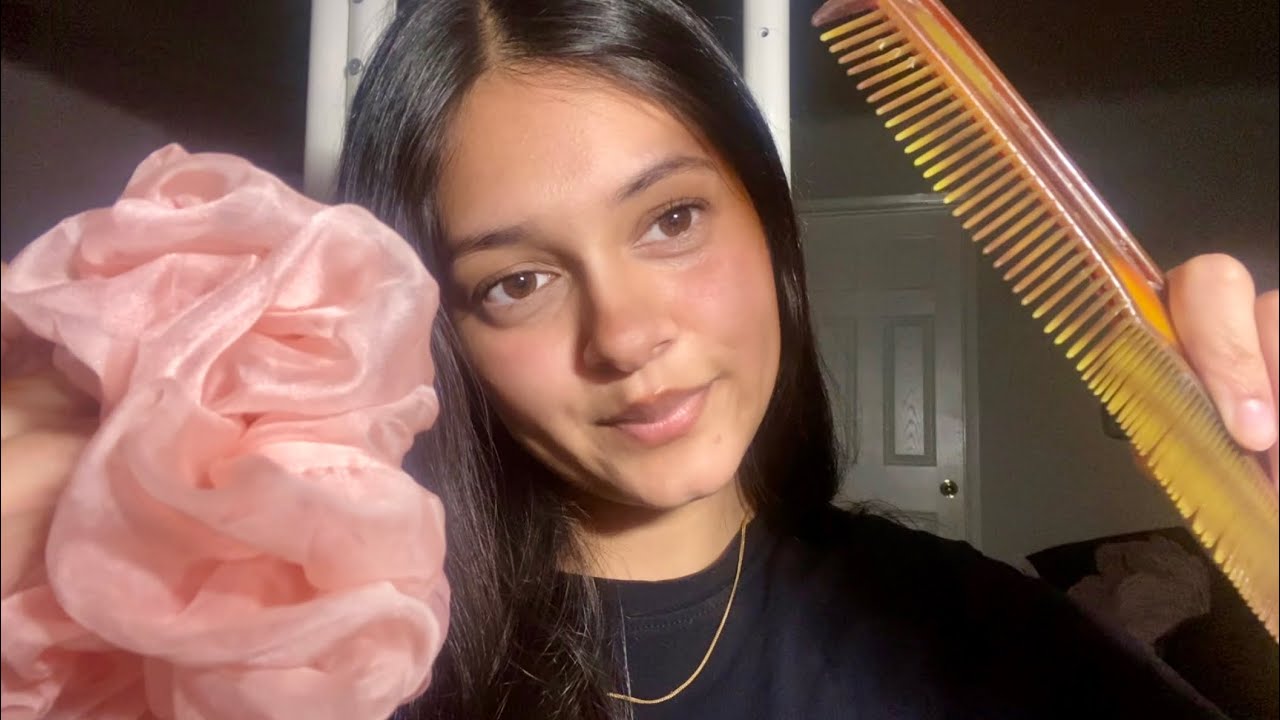 ASMR | Doing your Invisible Hair Until you Find a Style you Like (personal attention, hairplay)