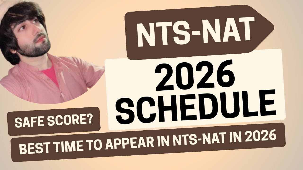 NTS NAT Schedule 2026 I NTS NAT Test Preparation 2026 I NTS NAT Test Guide I NAT Test Preparation