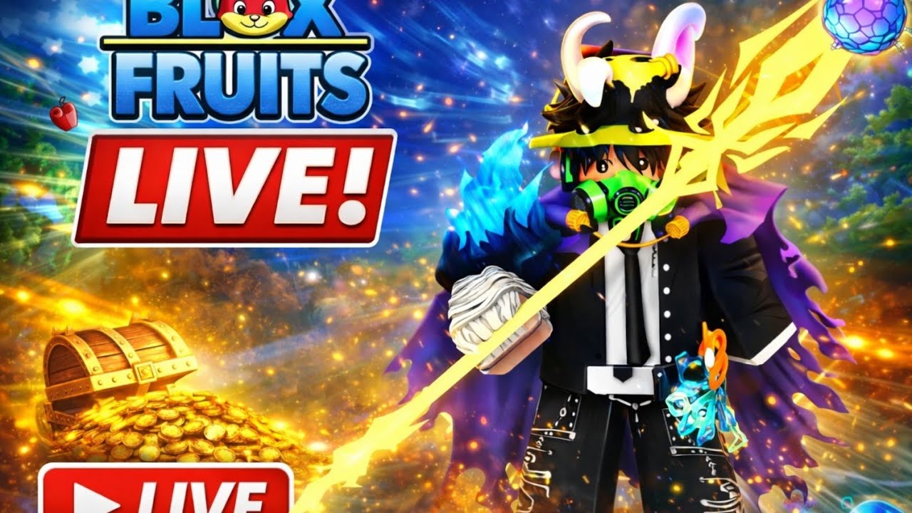 🔴 Blox Fruits LIVE | Grinding