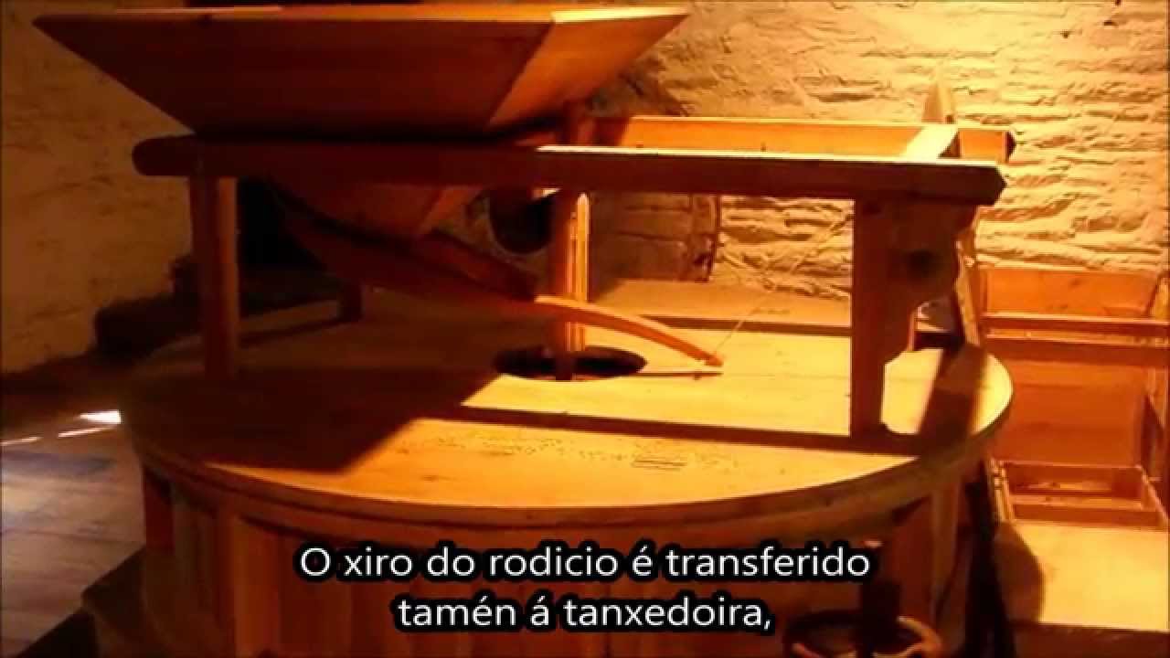 Complexo Etnográfico Mazo de Santa Comba - Funcionamento do Muíño - 2015