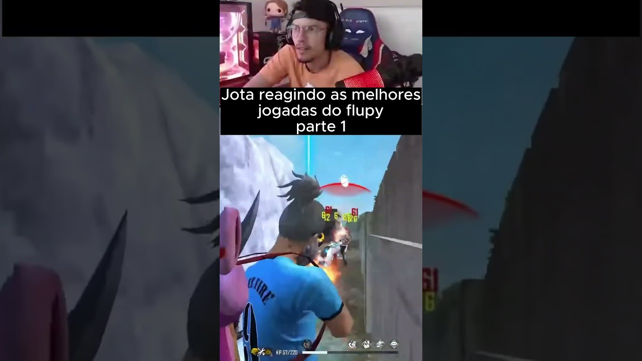 Jota reagindo as melhores jogadas do flupy parte 1!!!