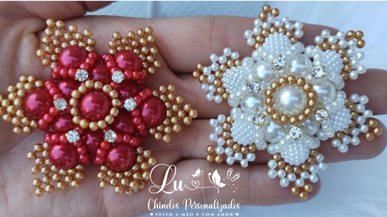 FLOR DE PÉROLAS LUXO.