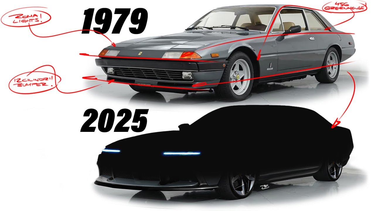 What if the 1979 Ferrari 400 came back in 2025?