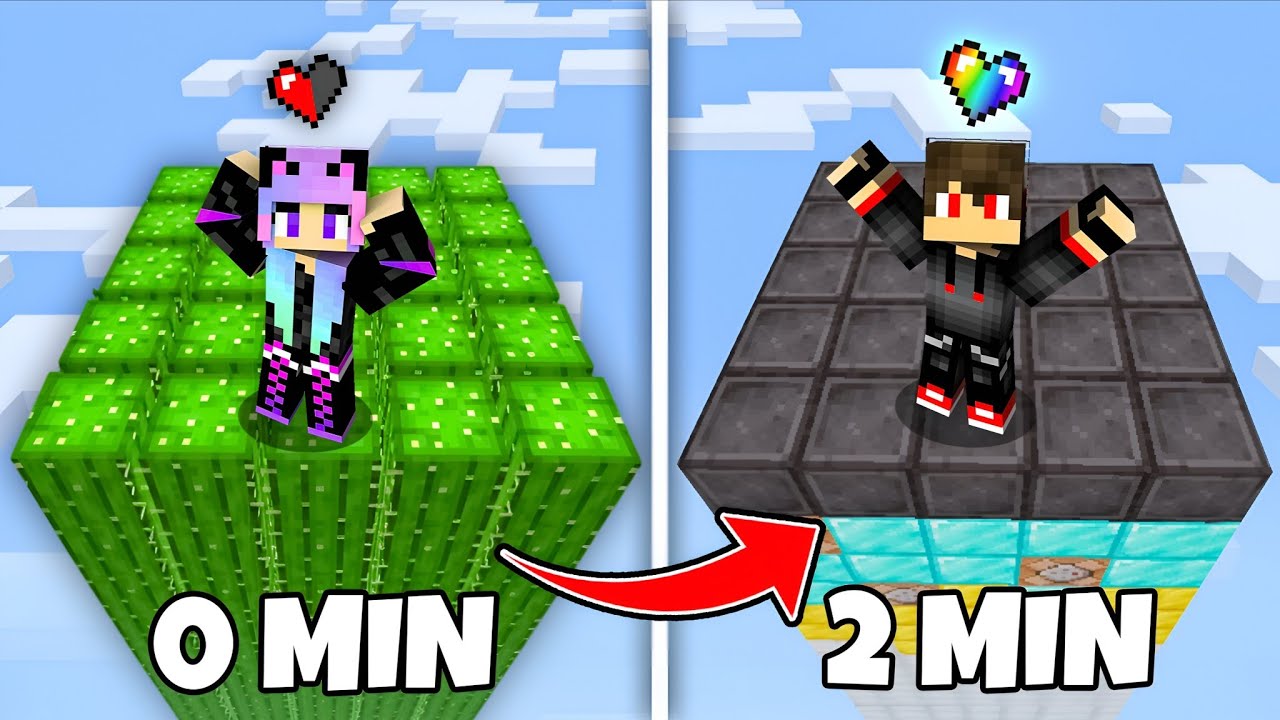 Minecraft But, Chunk Changes Every Minute