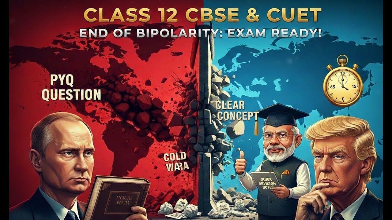 End of Bipolarity | Class 12 Political Science | NCERT Full Explanation + PYQs