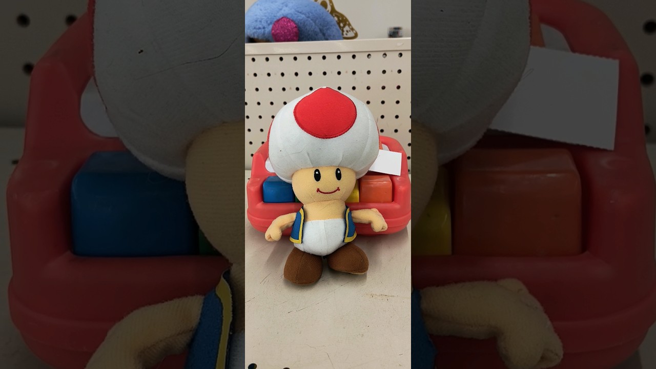 🍄🕹️ Nintendo Toad plush plushie collectible toy ez money 🤑#goldhunter137