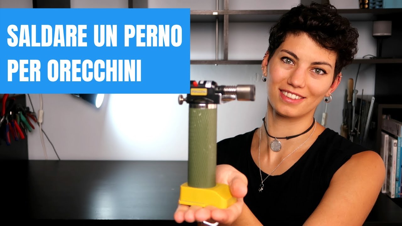 Come saldare un perno per orecchini | Saldatura gioielli