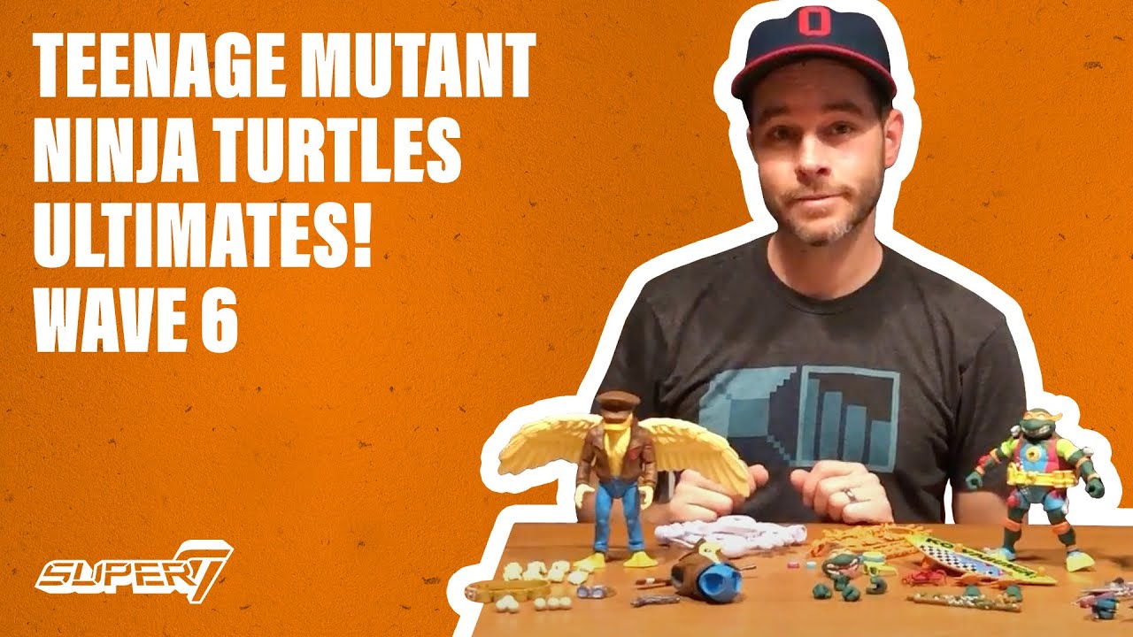 TMNT ULTIMATES! Wave 6 Figures by Super7!