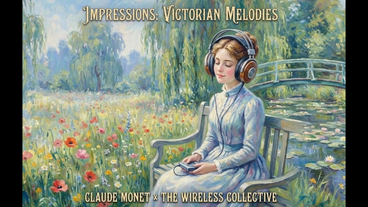 4K Impressionist master TV art | Claude Monet with Victoria soft music