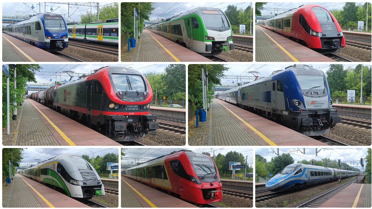 Pociągi na p.o Warszawa Płudy 
