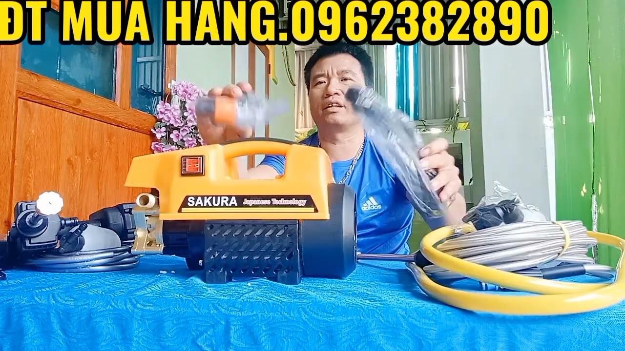BỘ MÁY XỊT RỬA ÁP LỰC SIÊU MẠNH ĐA CHỨC NĂNG THUẬN TIỆN CHO MỌI GIA ĐÌNH 