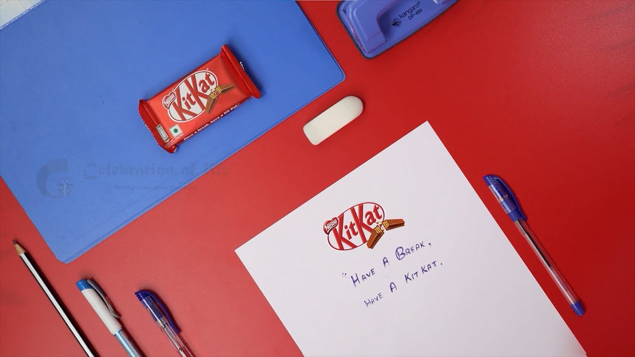 KitKat Commercial (Advertisement) Stop-motion Animation