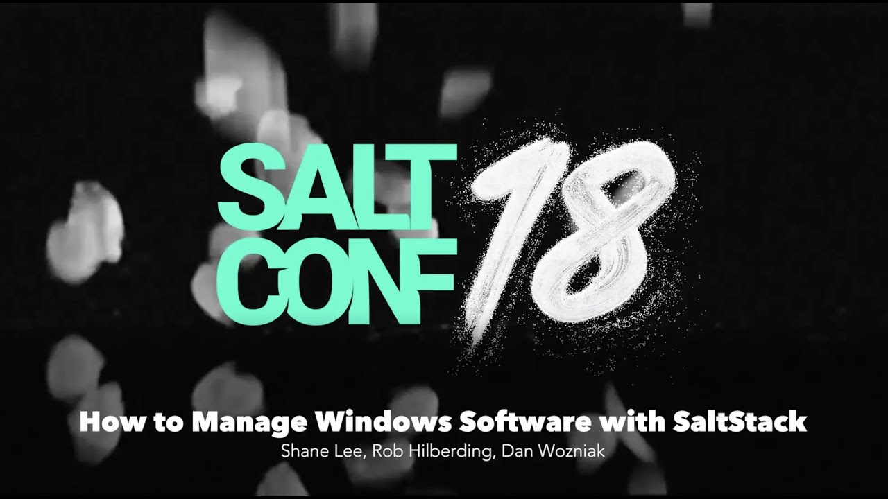 SaltStack - How to Manage Windows Software with SaltStack