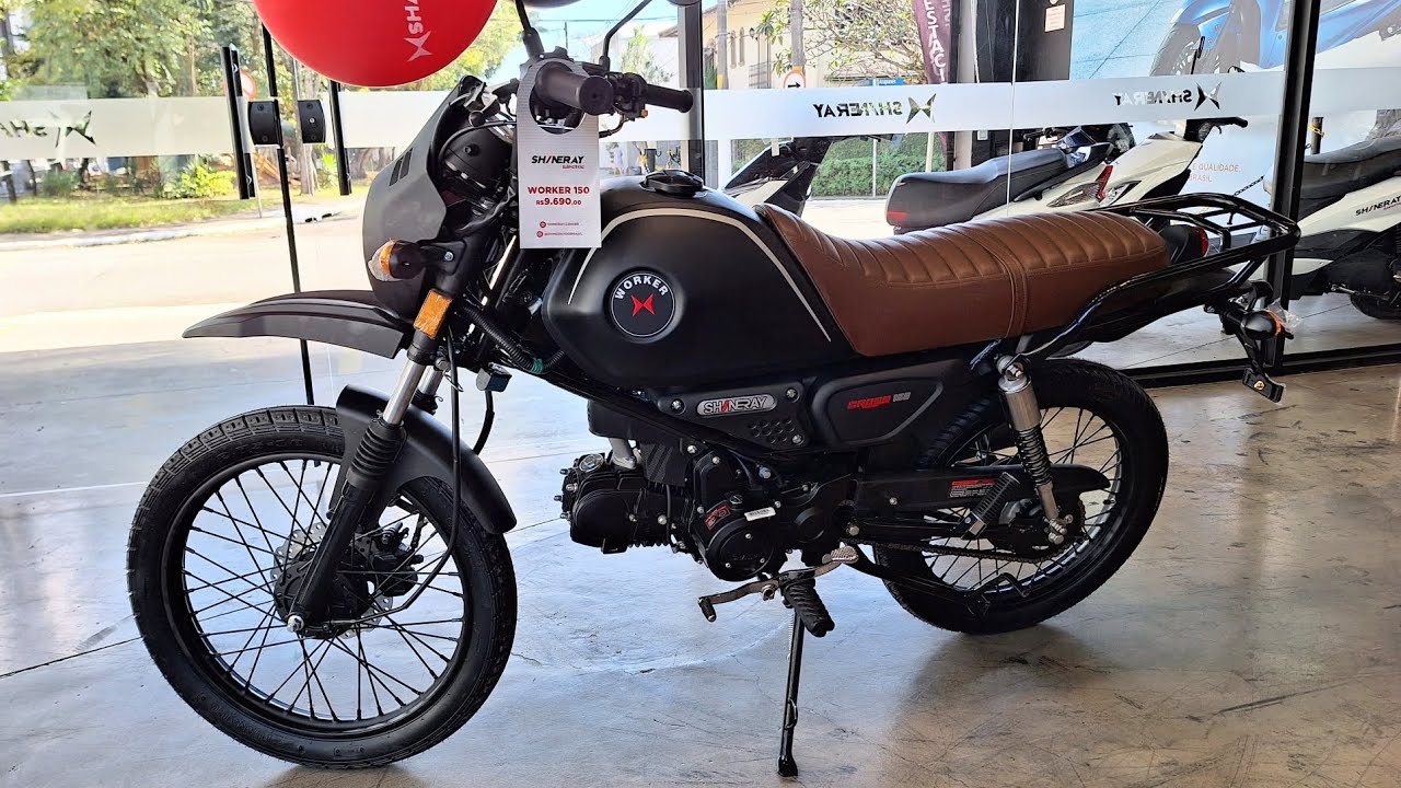 Shineray Worker Cross 150  - okm em detalhes