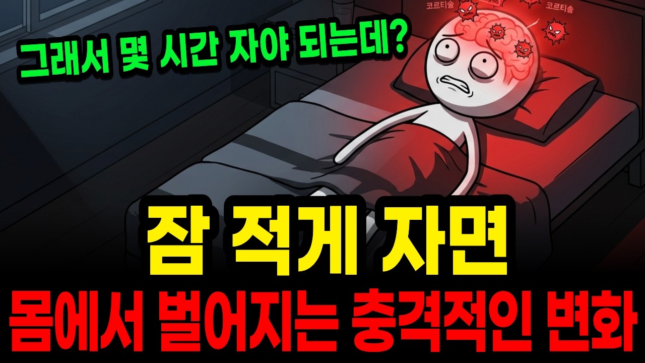 6시간 자는 사람은 '이틀 밤샌 것'과 똑같다? 한국인 99%가 모르는 수면 부족이 뇌를 파괴하는 소름 돋는 과정