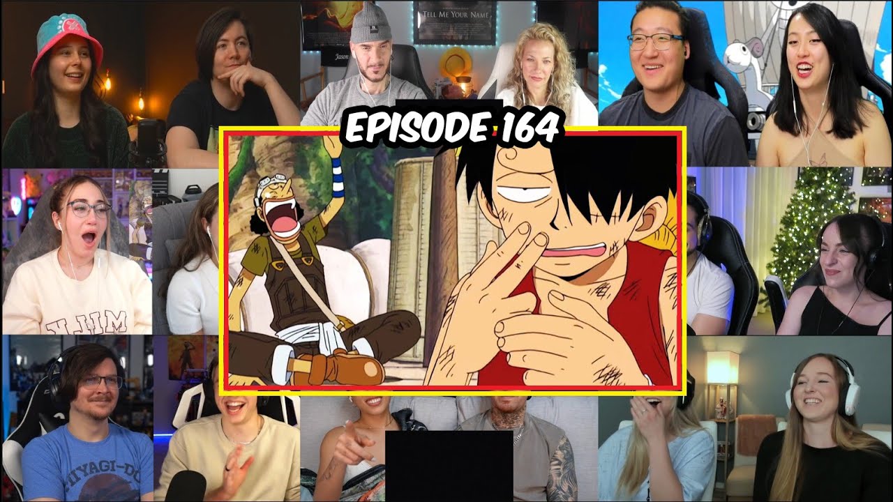 LUFFY IMITATES ZORO AND SANJI! | One Piece Episode 164 Reaction Mashup | ワンピース