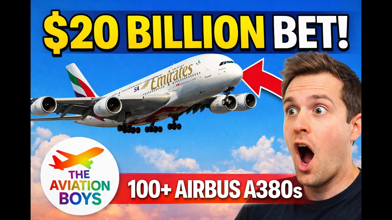 Emirates’ $20 Billion Gamble on 100+ Airbus A380s | Aviation Miracle ✈️| Grid Art 9