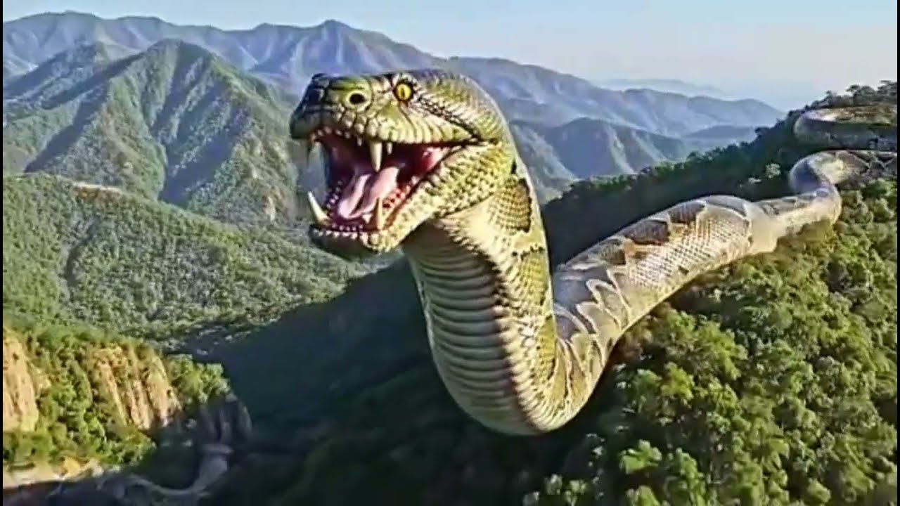 Prehistoric Humans vs Big Snake Titanoboa - History Deadliest Battle 