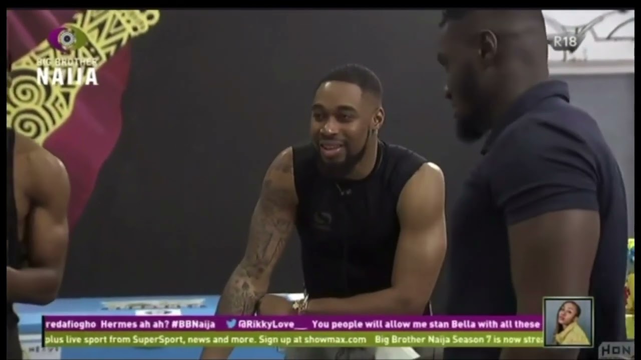 Level 1: Island: Sheggz, Adekunle, Dotun conversation