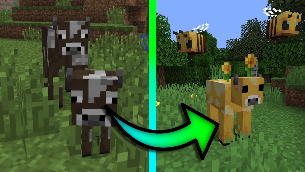 How to spawn a MOOBLOOM in Minecraft 1.16! | Minecraft Bedrock Edition