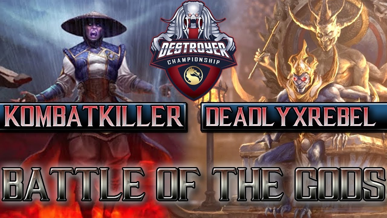 KombatKiller vs DeadlyxRebel (GODTIER SET) - Destroyer's Championship Final - MK11