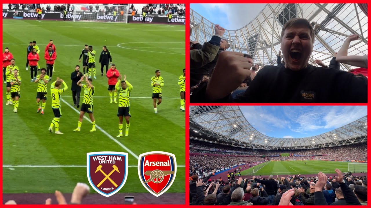 Declan Rice Silences The Haters| West Ham Vs Arsenal Matchday Vlog|