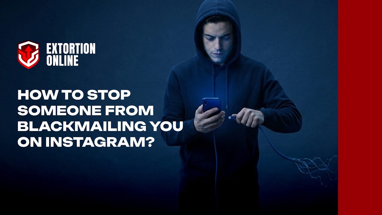 How to Stop Someone From Blackmailing You on Instagram?