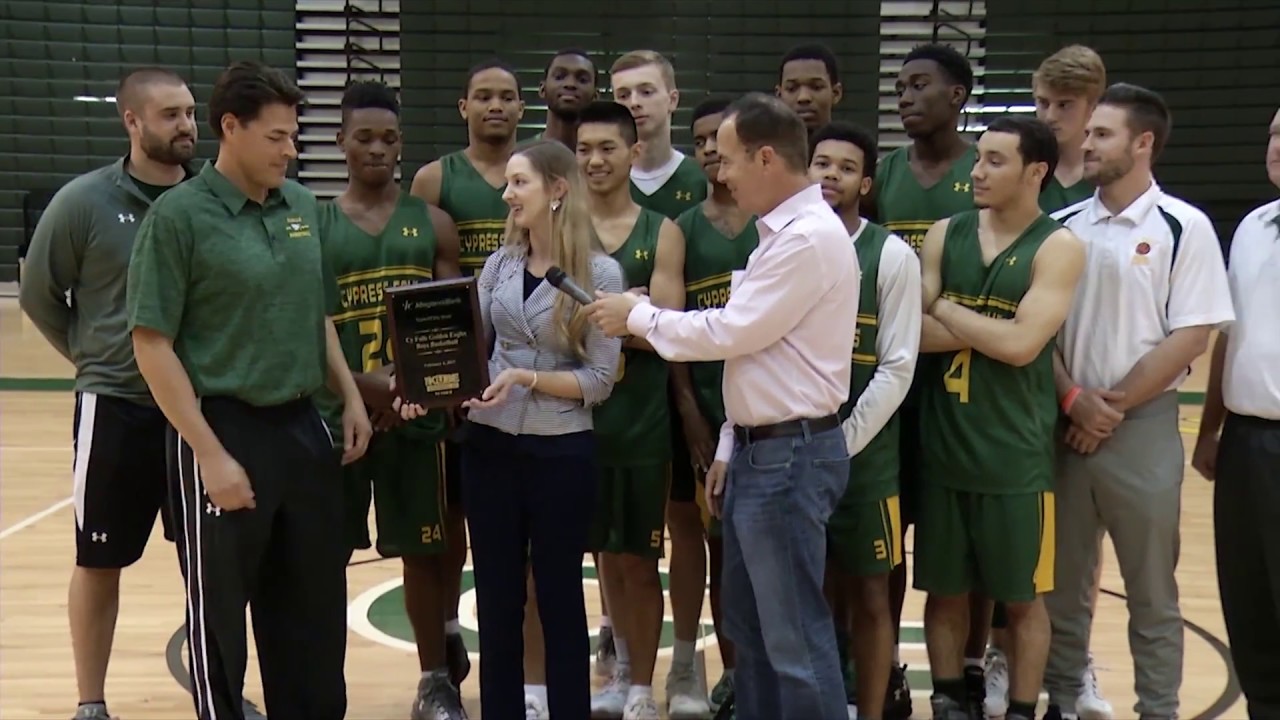 Cy Falls Allegiance Bank Team of the Week