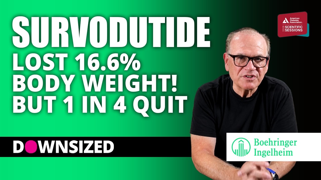 Survodutide Lost 16.6% Body Weight! But 1 in 4 Patients Quit