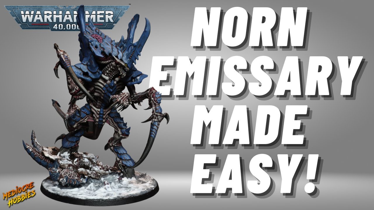 How to paint the Norn Emissary for Tyranids in #new40k!
