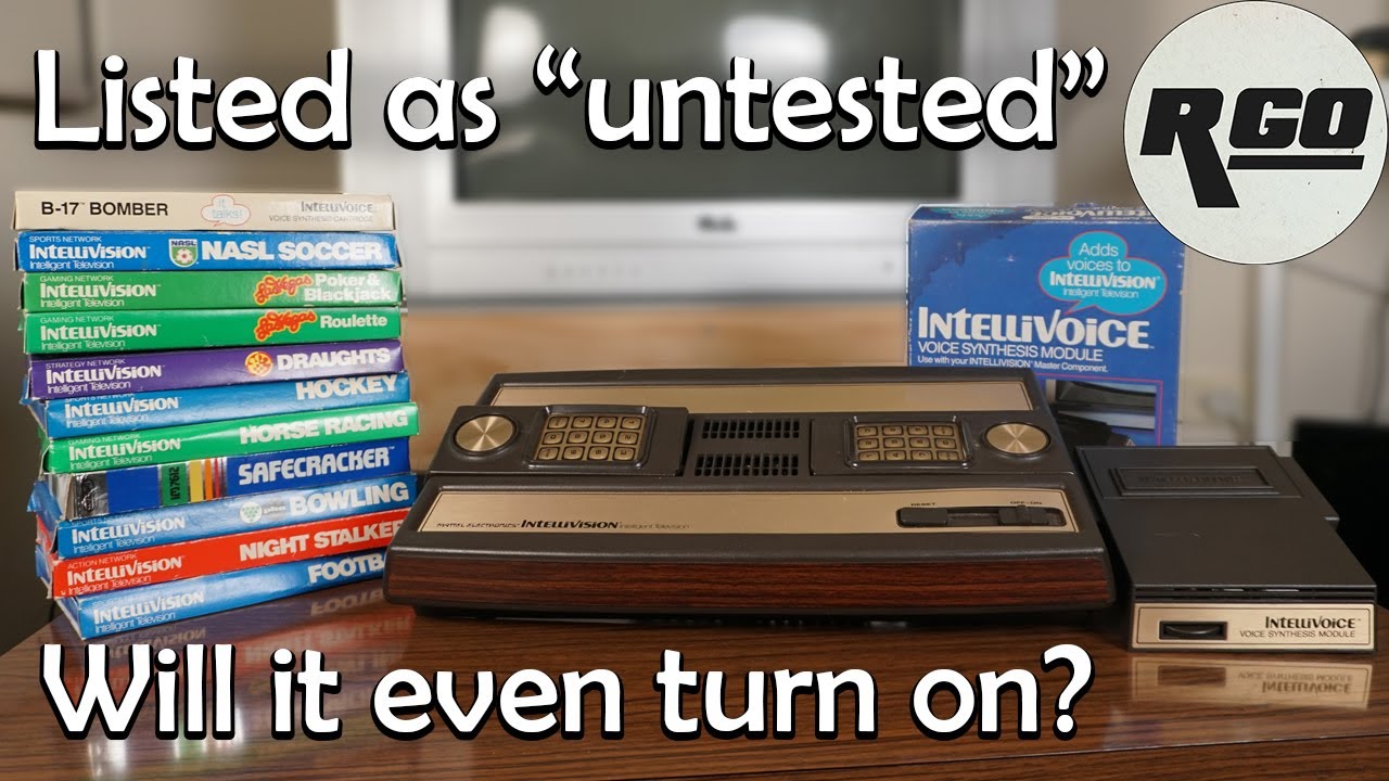 I bought an Intellivision! Does it even work?