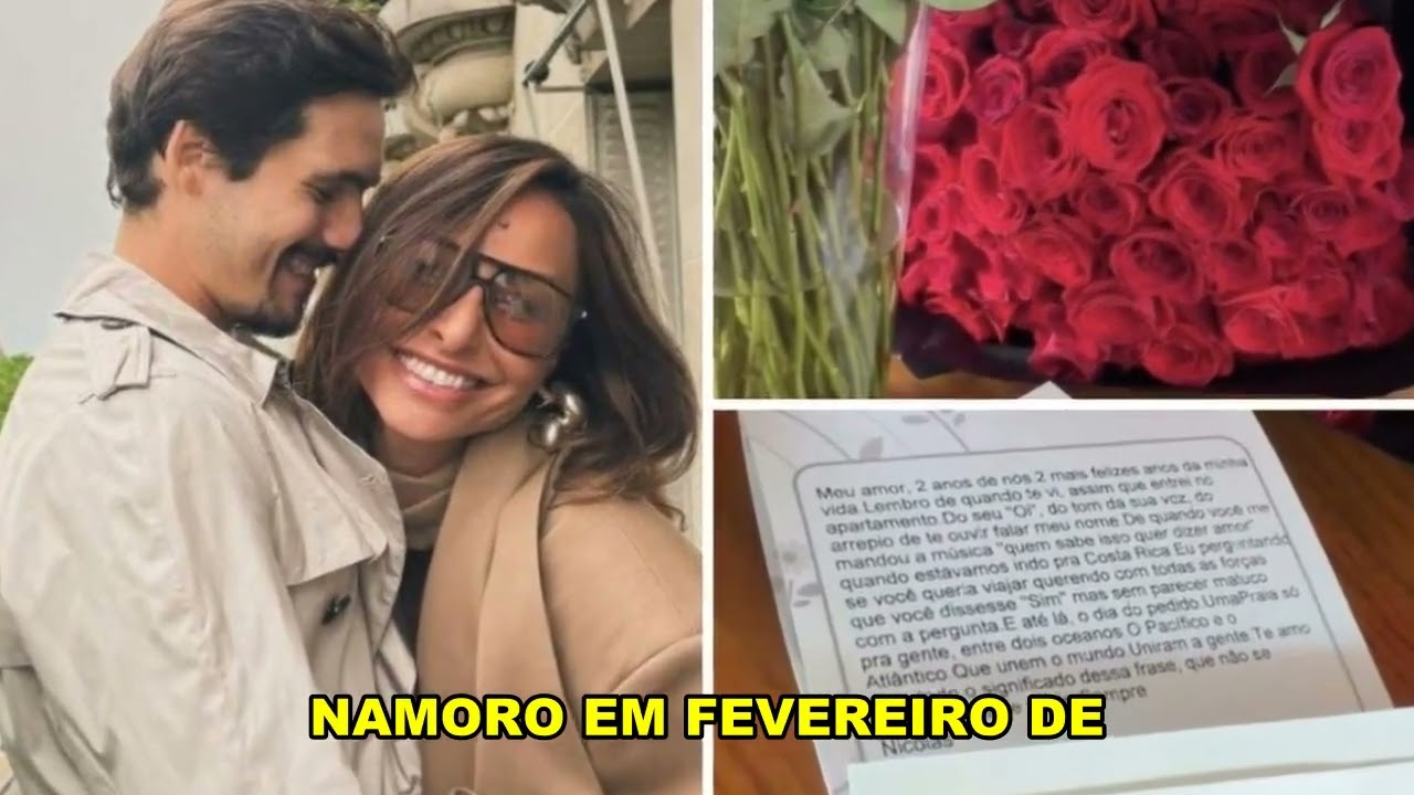 Sabrina Sato ganha flores e declaração de amor de Nicolas Prattes  “2 anos de nós”
