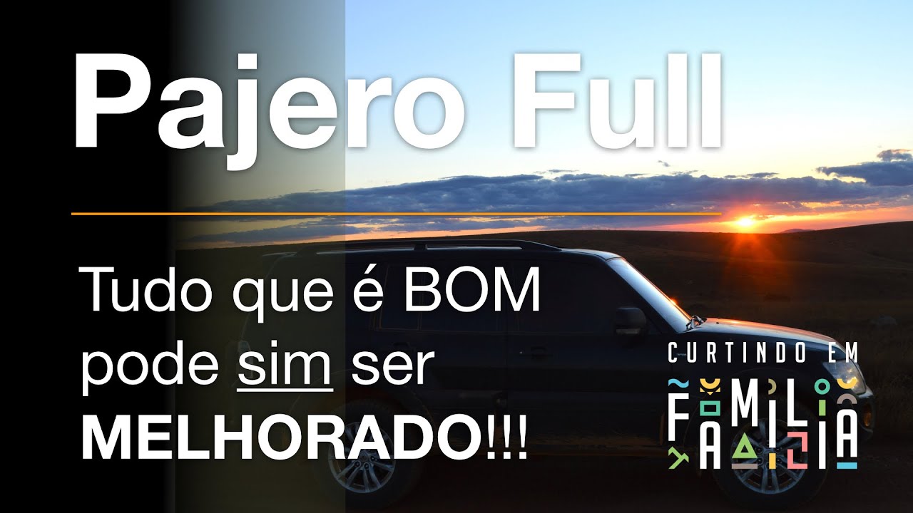 Pequenas melhorias na Pajero Full