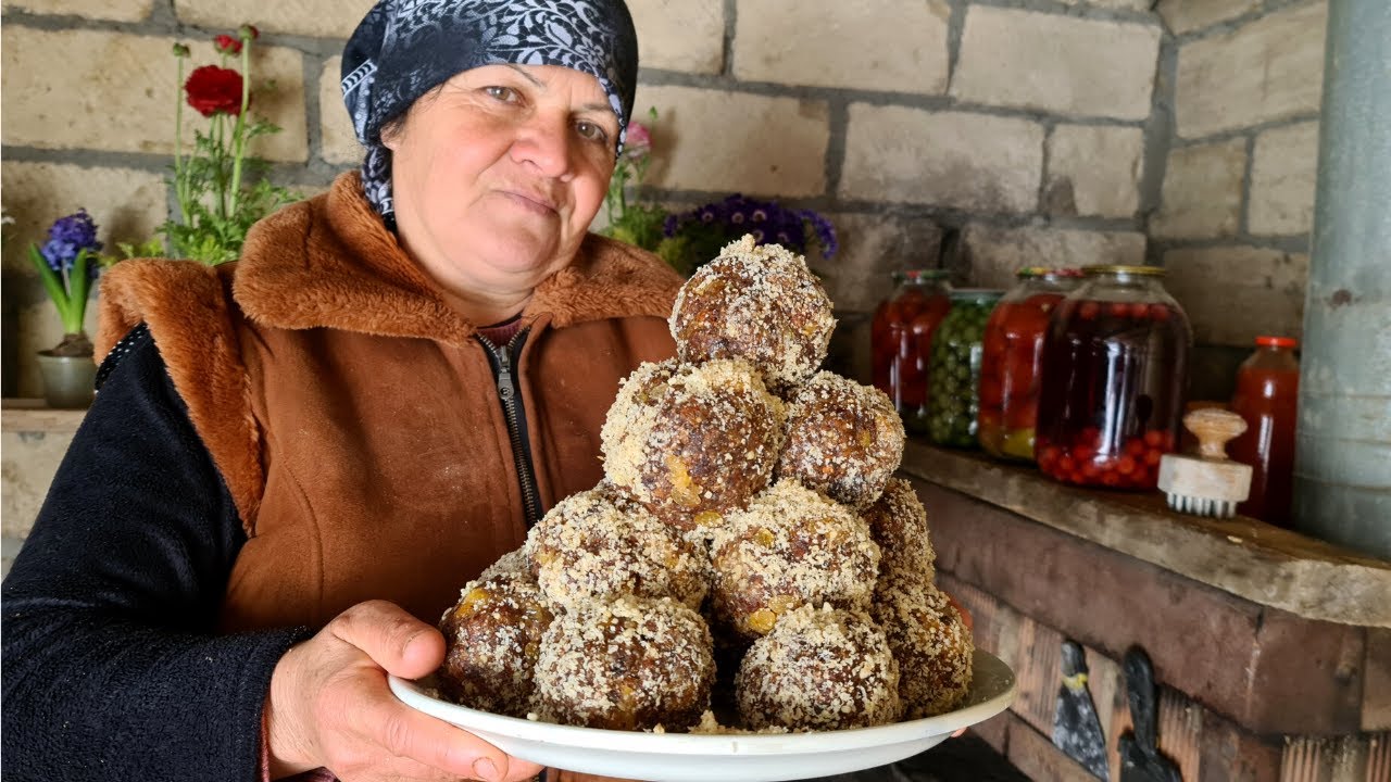 Десерт из Сухофруктов Без Добавления Муки и Сахара