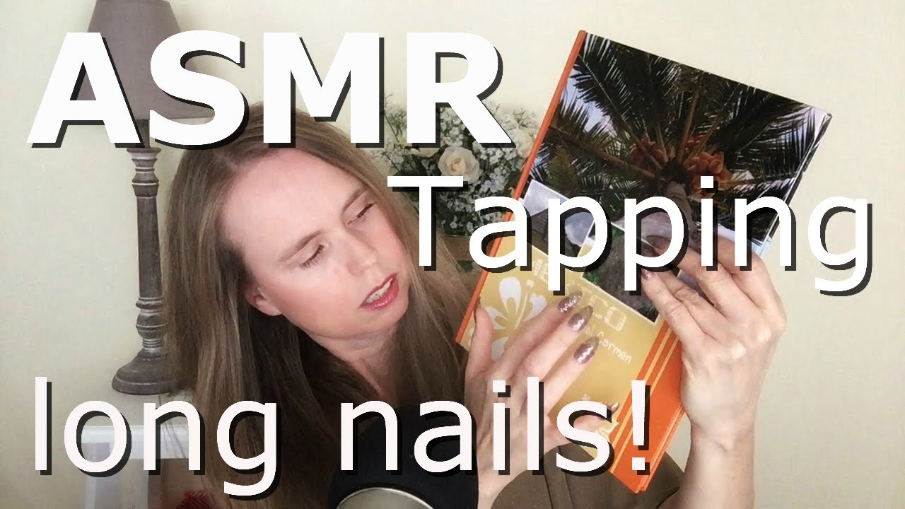 ASMR Fluisterend Tapping, Tracing en Scratching op Boeken! 📚 Met Lange Nepnagels! 💚 ASMR Nederlands