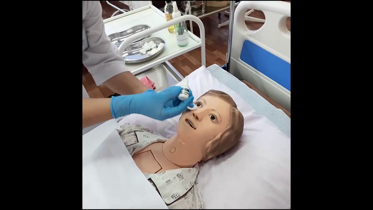 Көзге дәрі тамызу алгоритімі
