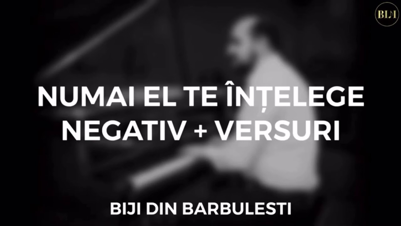 NEGATIV  Numai Domnul știe gândurile tale